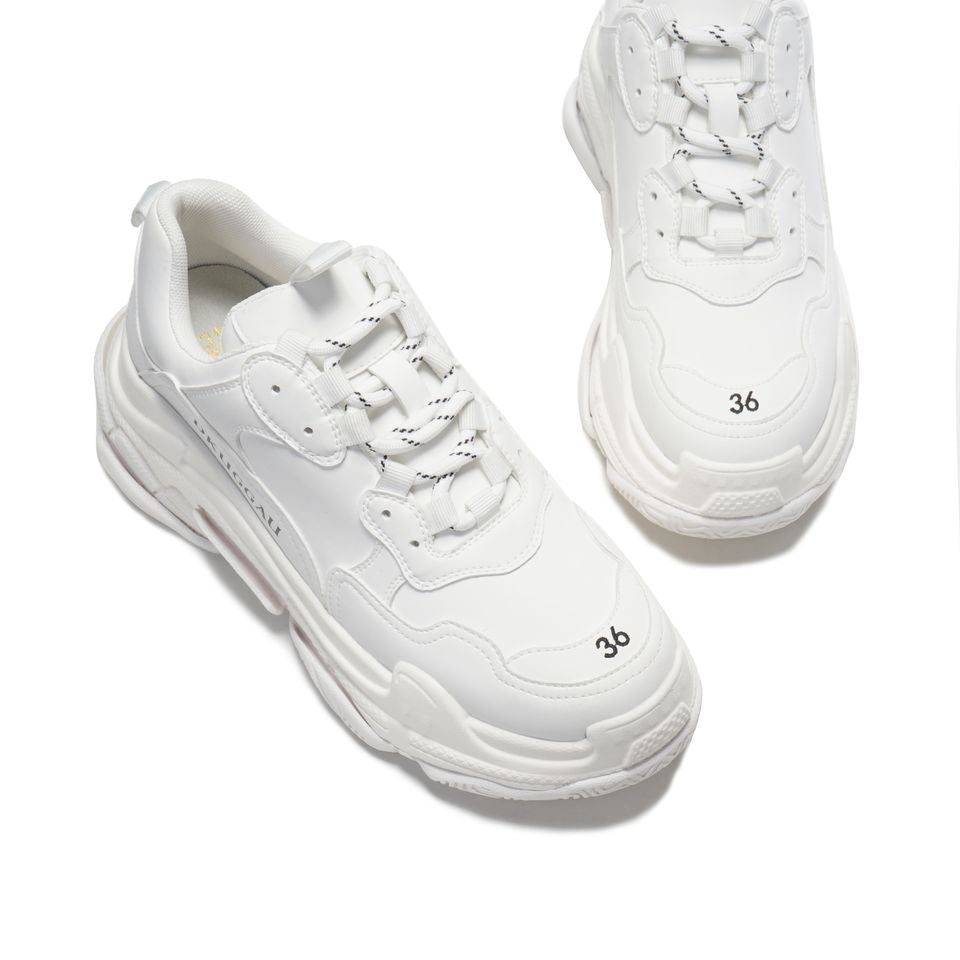 DK1614 Izibeli Sneaker white soft leather sneaker UGG
