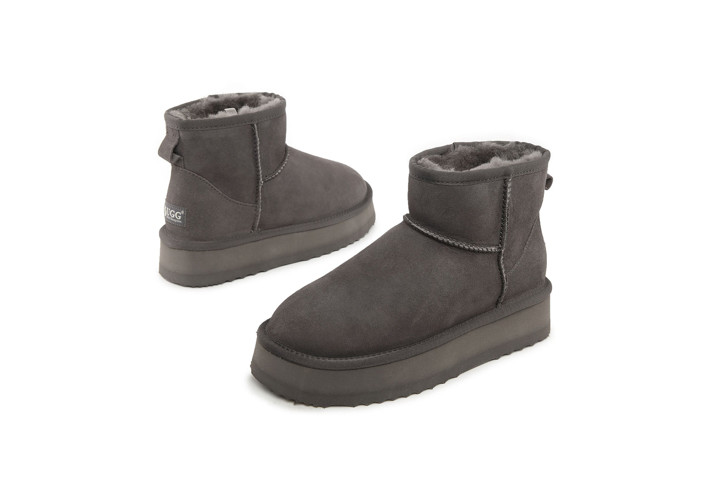 DK095 Classic Mini Platform Austalia sheepskin UGG boot