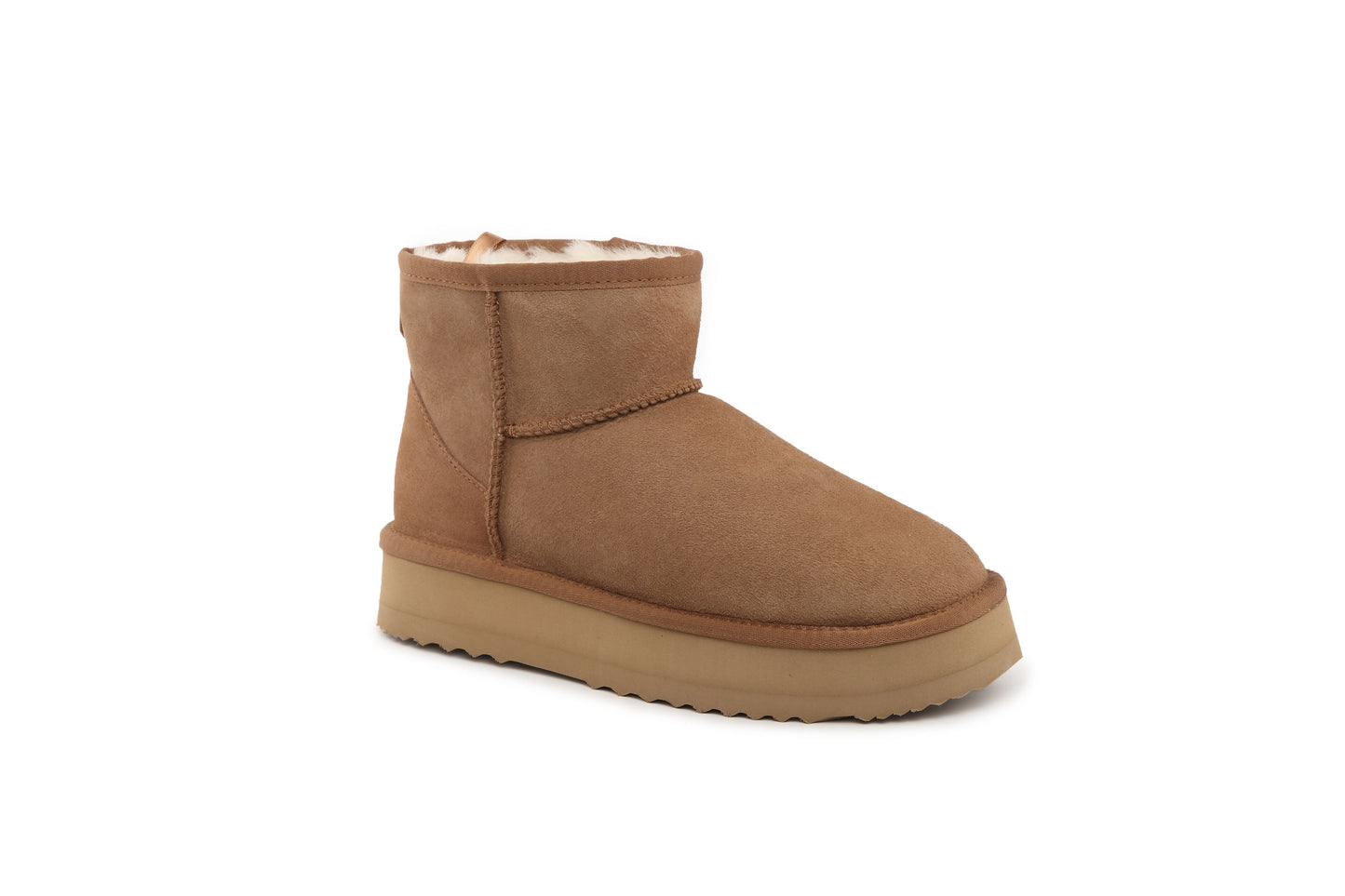 DK095 Classic Mini Platform Austalia sheepskin UGG boot