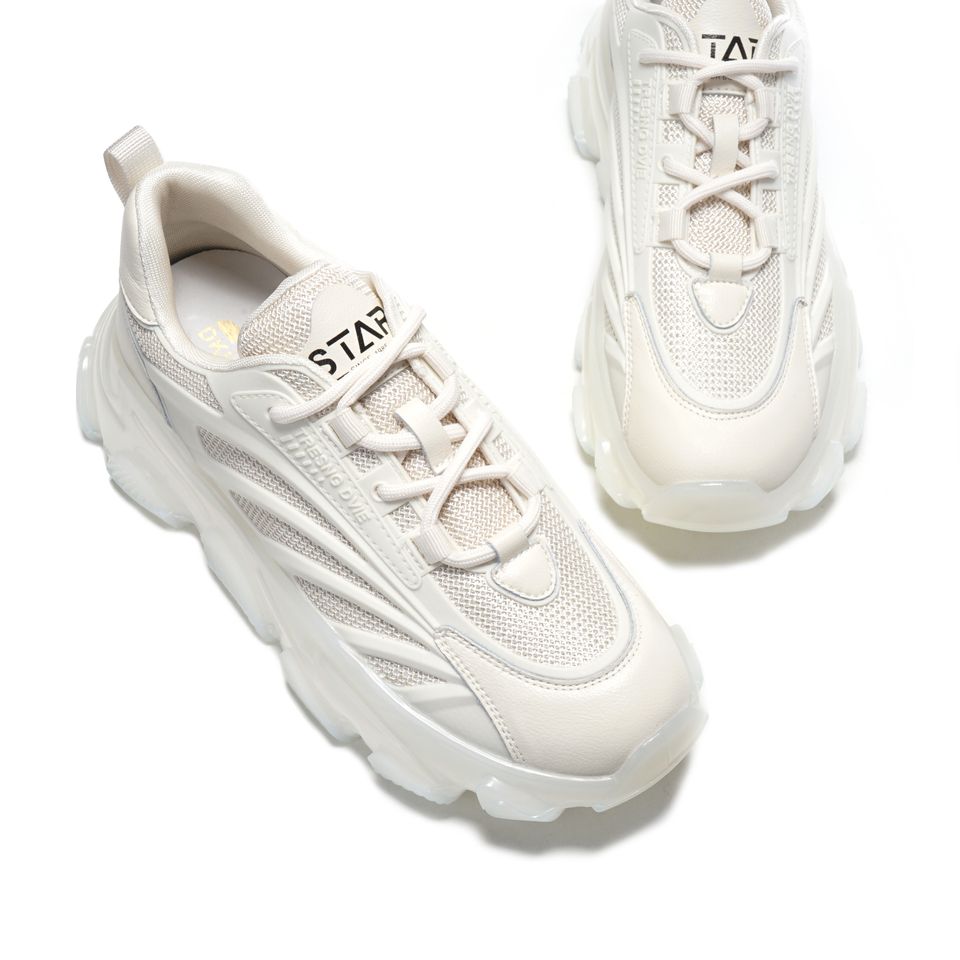 DK1625 BBGJ white leather Snaker shoes