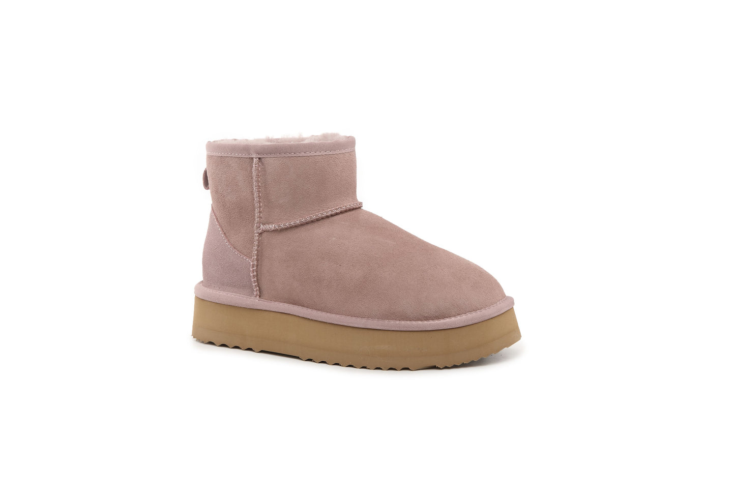 DK095 Classic Mini Platform Austalia sheepskin UGG boot