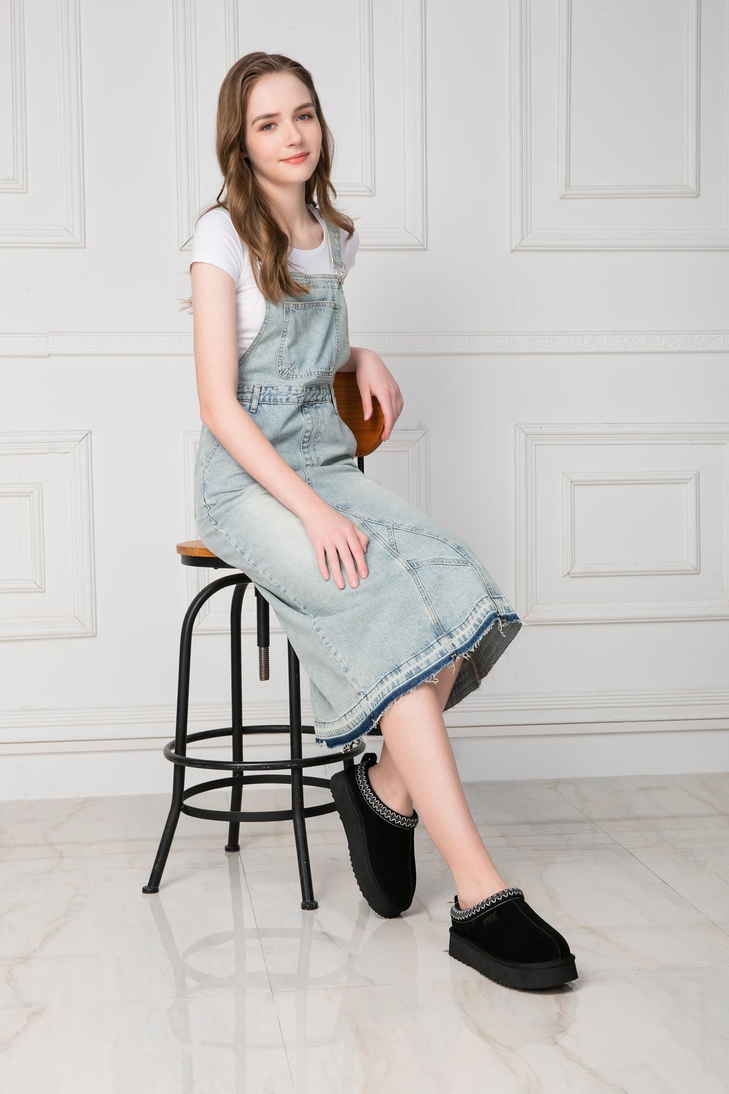 DK098 Alessia Tasman UGG Platform Australia Sheepskin