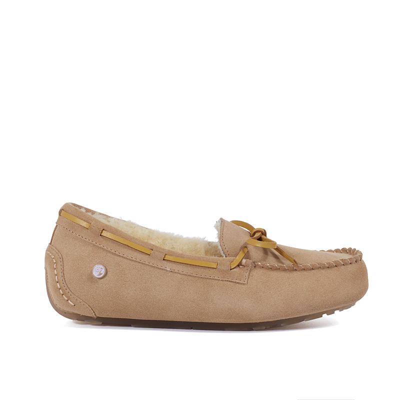 DK201F Flsorescence Moccasin Sheepskin Linning