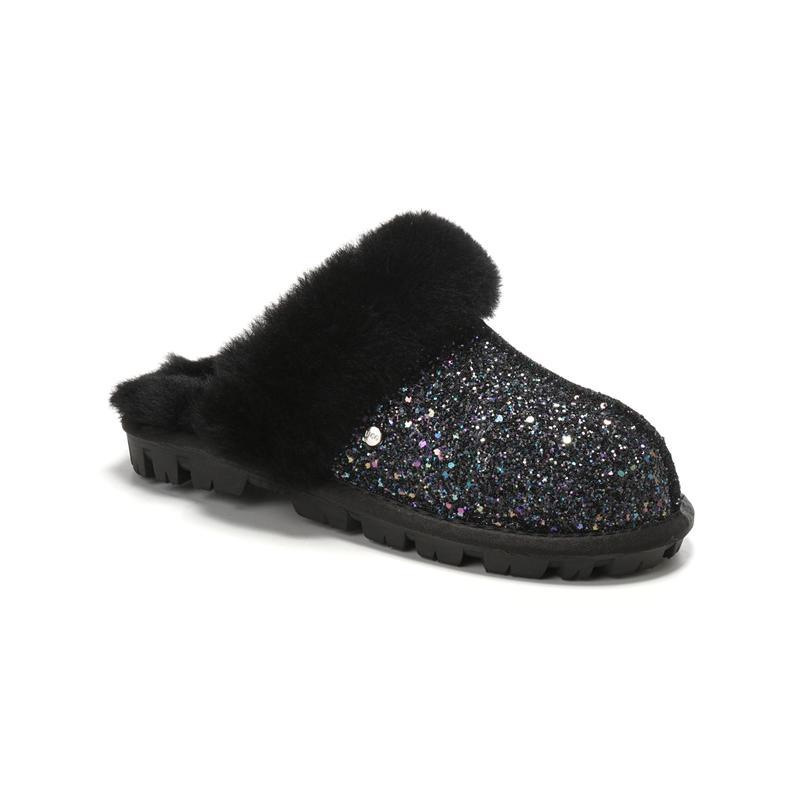 DK057 Glitter Slipper Australia sheepskin