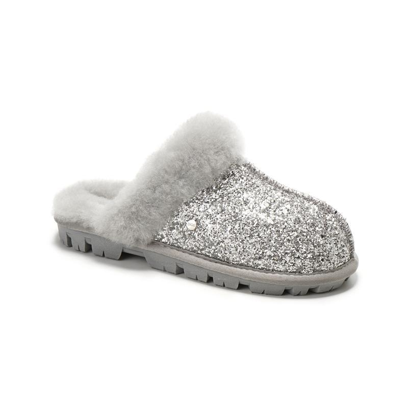 DK057 Glitter Slipper Australia sheepskin
