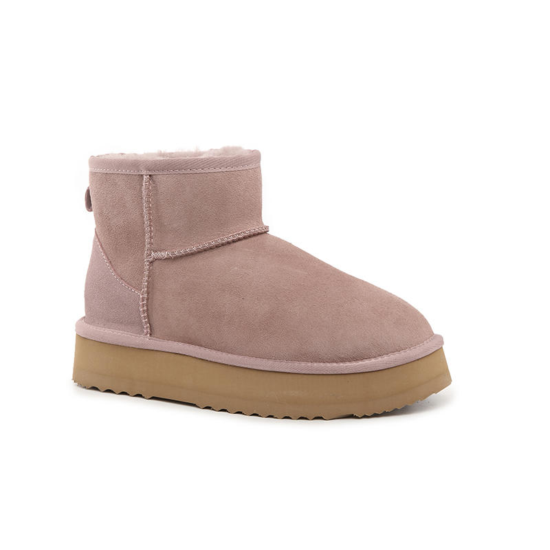 DK095 Classic Mini Platform Austalia sheepskin UGG boot