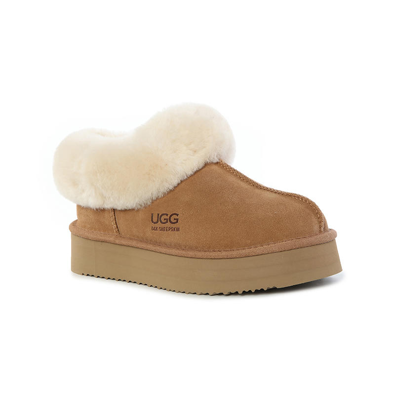 UGG DK118 Franka Platform Thick-Soled Shoes.