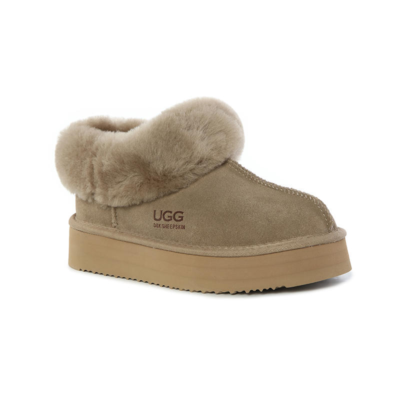 UGG DK118 Franka Platform Thick-Soled Shoes.