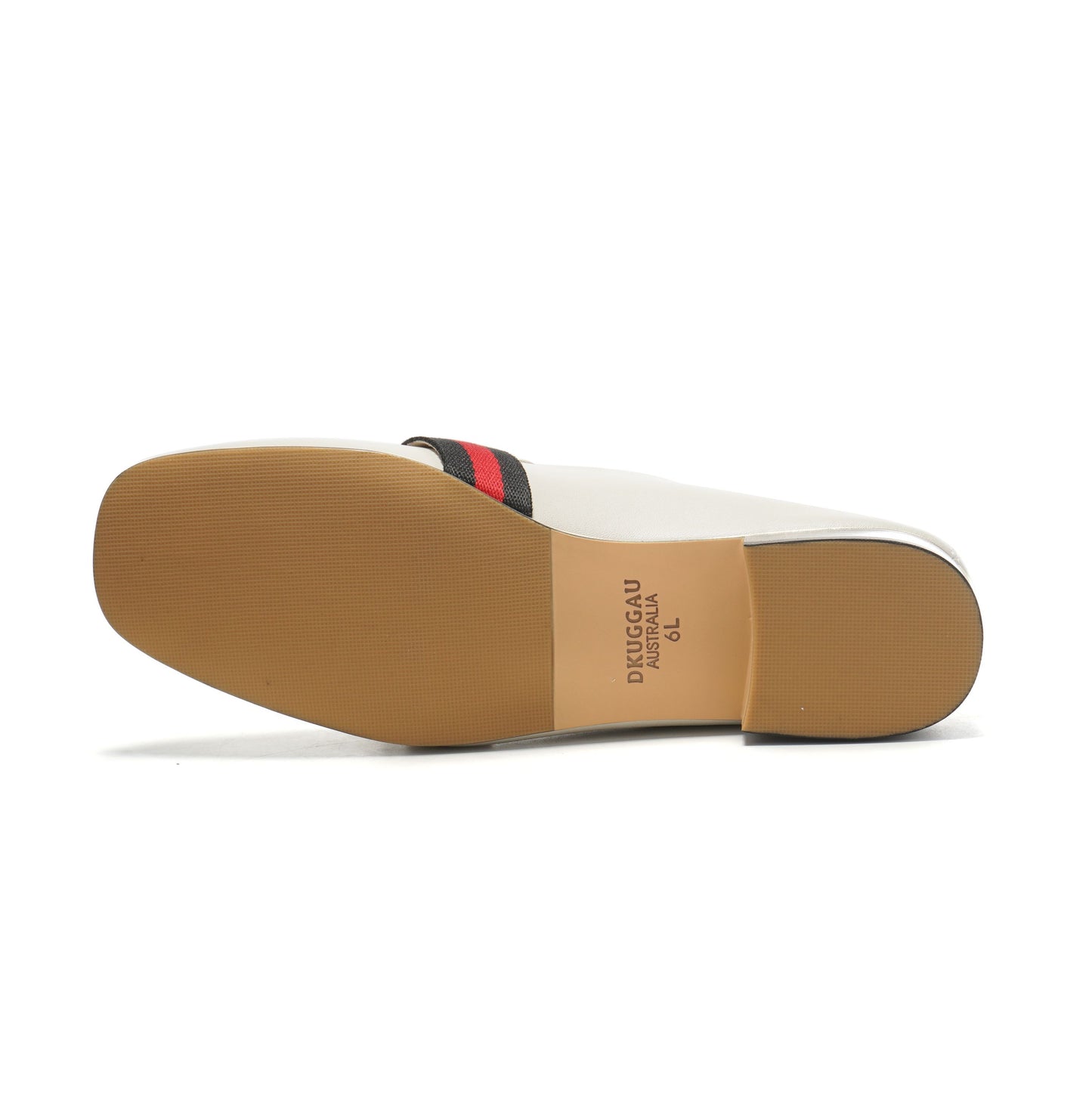 DK1630 Daisy Pearl -Strap Flat soft leather shoes