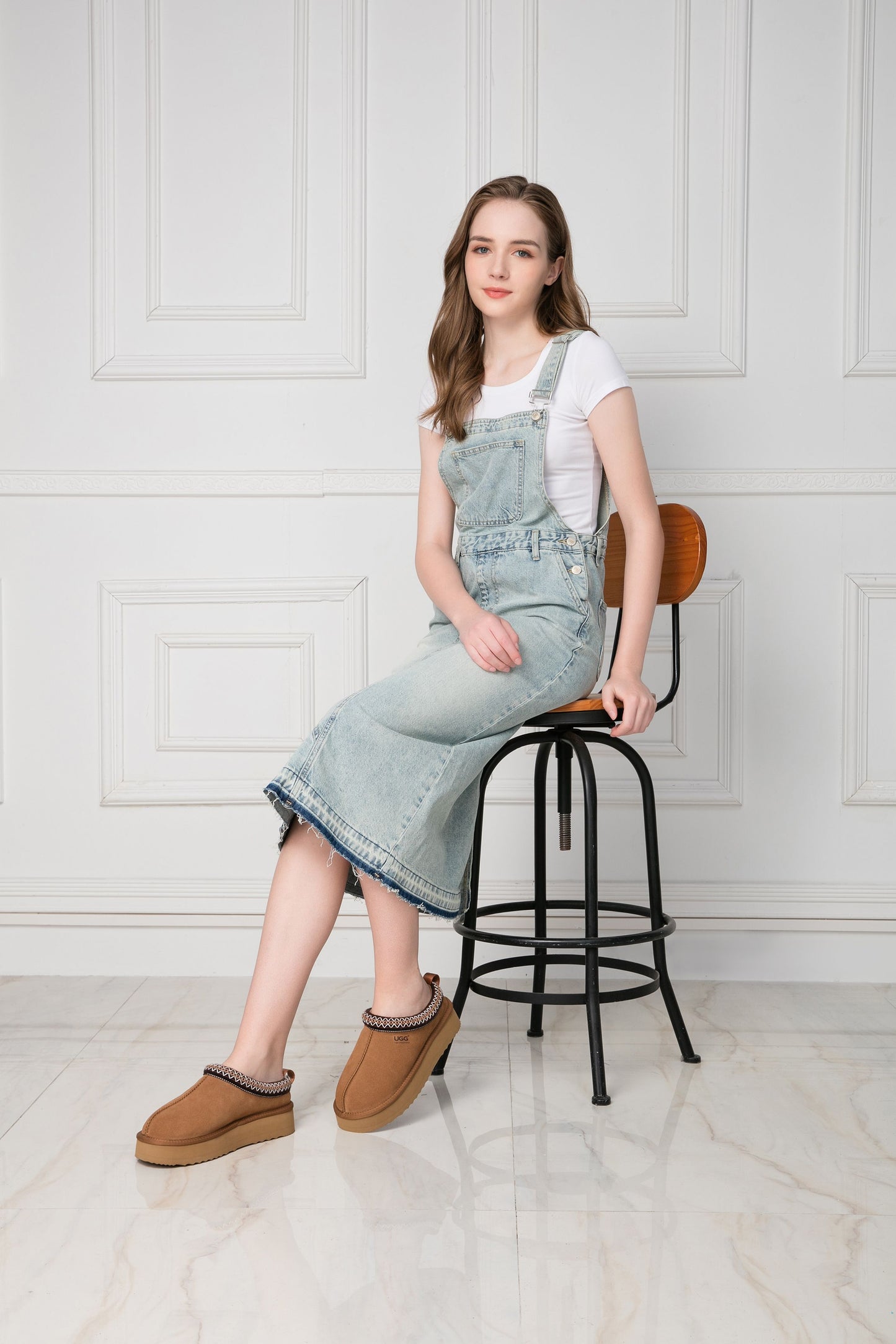 DK098 Alessia Tasman UGG Platform Australia Sheepskin