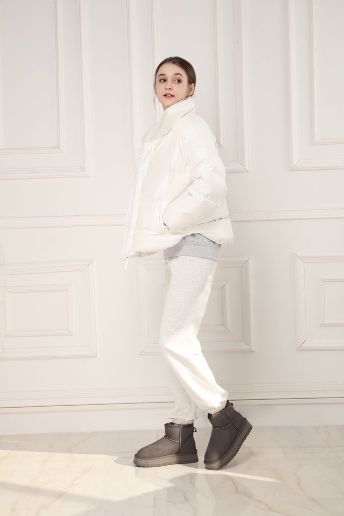 DK095 Classic Mini Platform Austalia sheepskin UGG boot