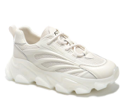 DK1625 BBGJ White Leather Sneaker