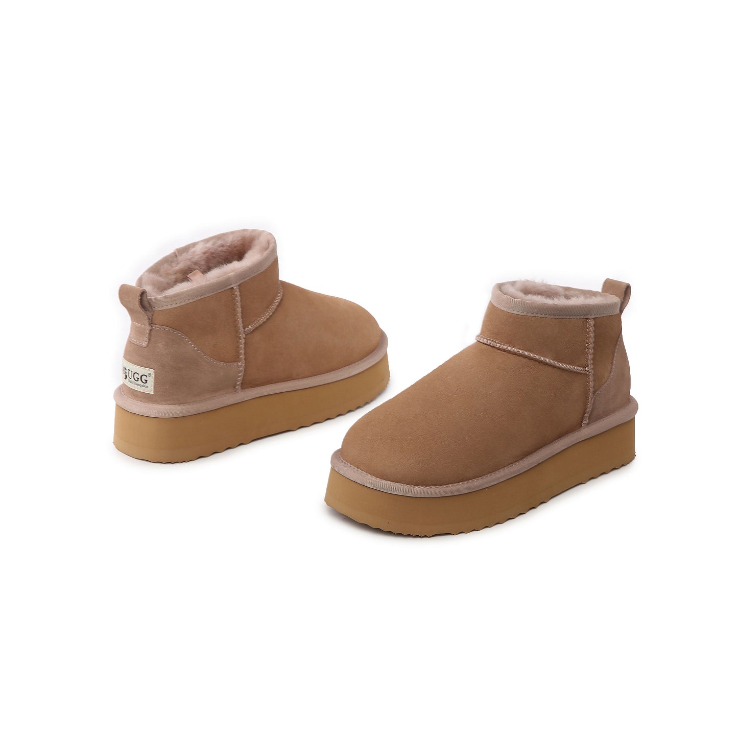 DK094 Ultra Mini Platform Australia Sheepskin UGG BootUGG Boot