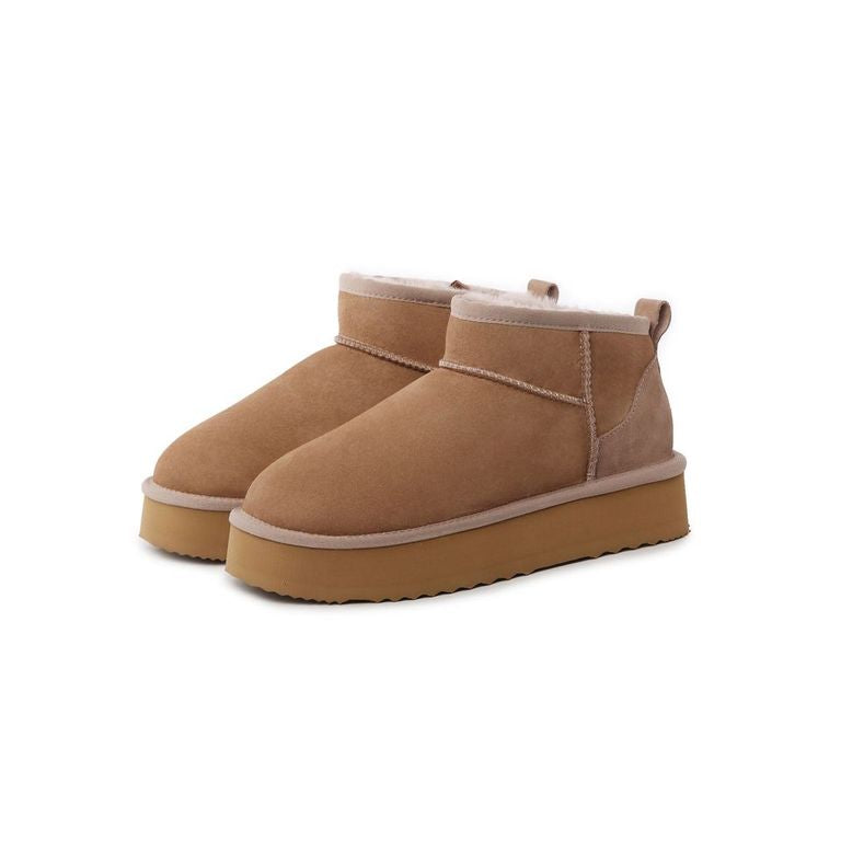 DK094 Ultra Mini Platform Australia Sheepskin UGG BootUGG Boot