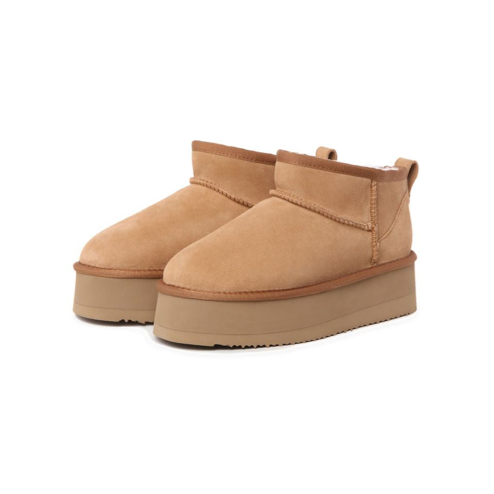 DK094 Ultra Mini Platform Australia Sheepskin UGG BootUGG Boot