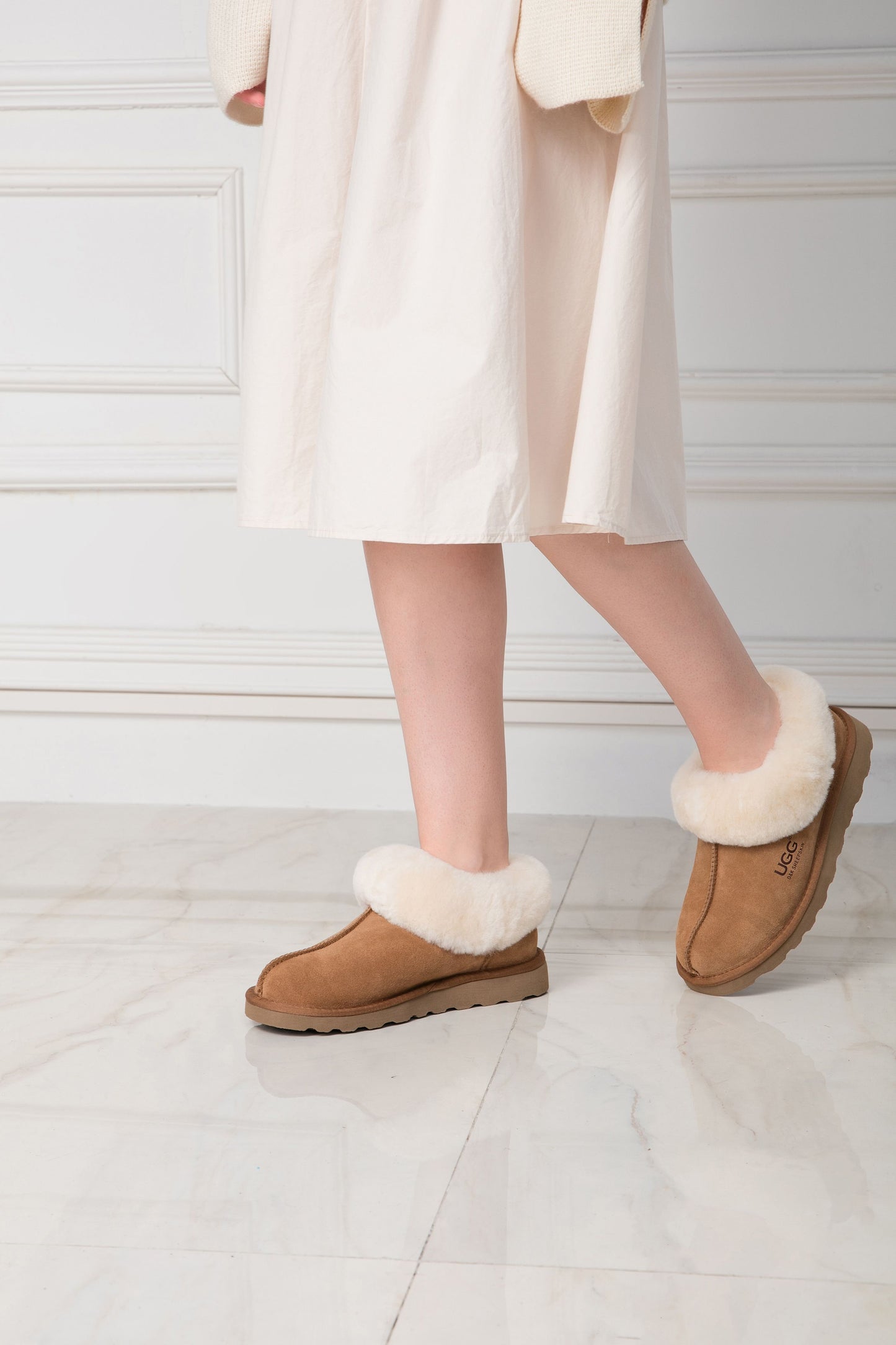 DK101 Rosee Australia sheepskin slipper