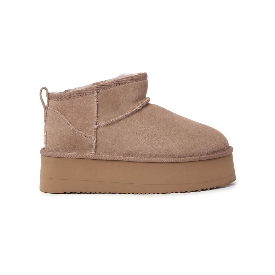 DK094 Ultra Mini Platform Australia Sheepskin UGG BootUGG Boot