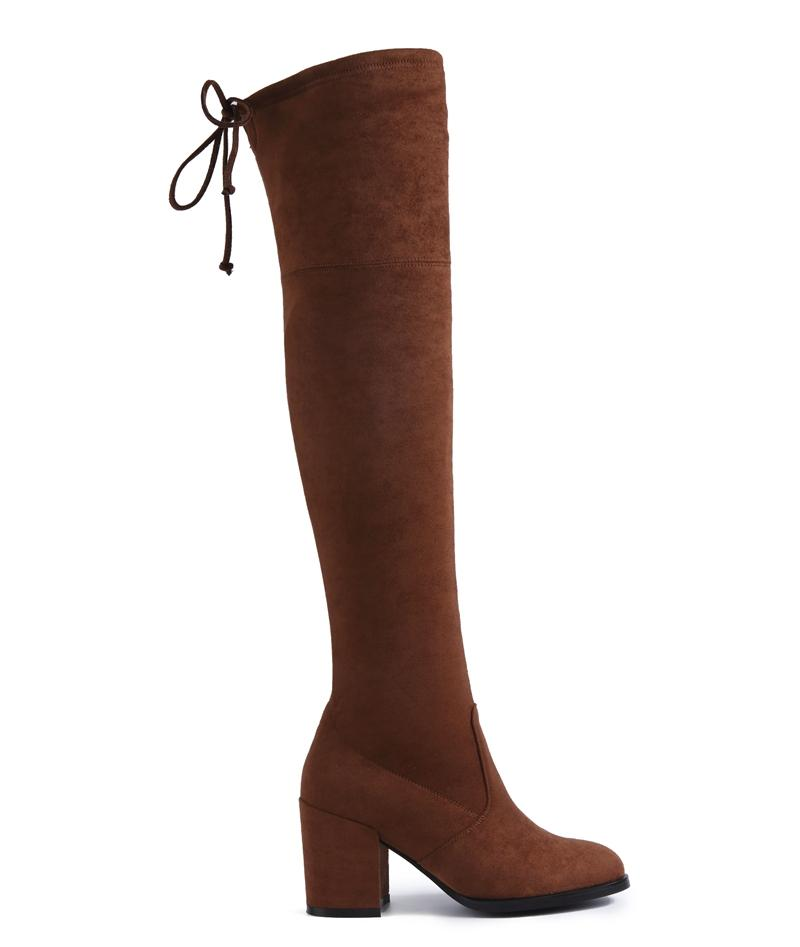DK341 Aline Over the Knee Stretch Boot